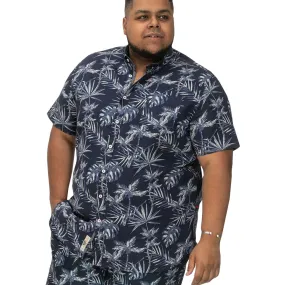 D555 Mens Truro Big & Tall Hawiian Short Sleeve Shirt