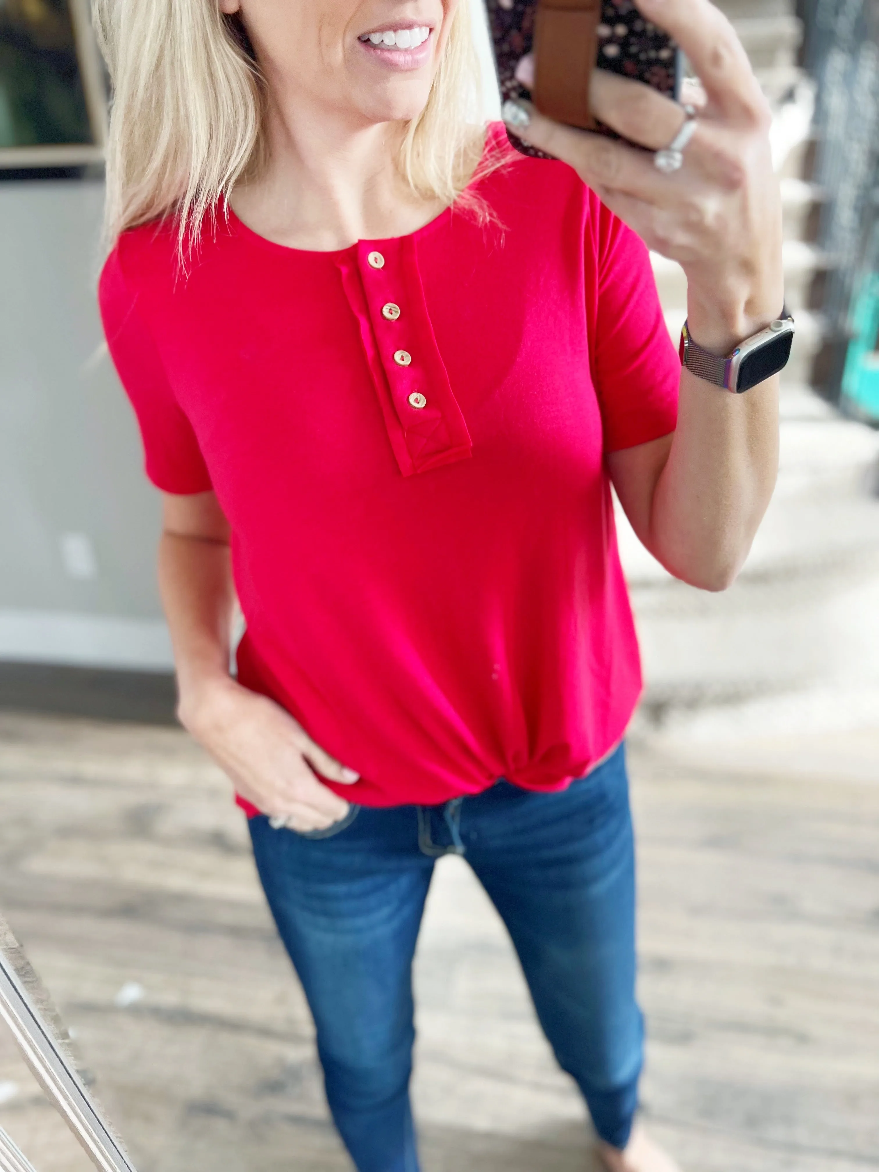 **Deal of the Day** Let's Go To The Movies Button Up Short Sleeve (SALE)