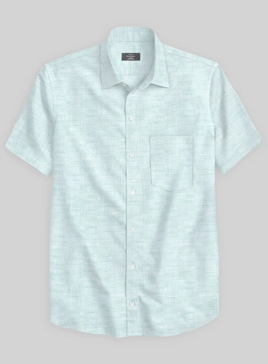 Dublin Sky Blue Linen Shirt