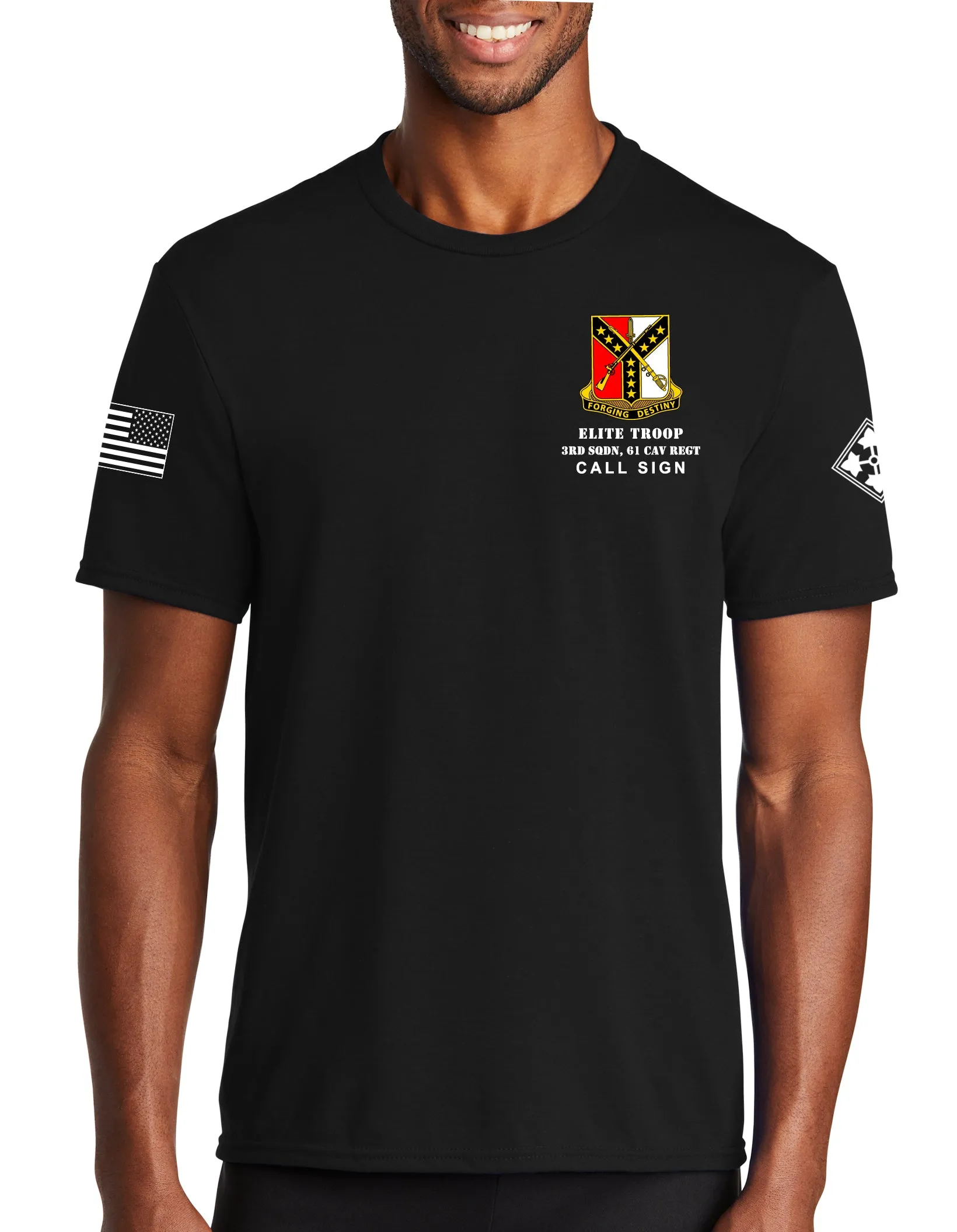 Elite Short Sleeve PT Shirt (Feels like Cotton). This shirt IS approved for PT.
