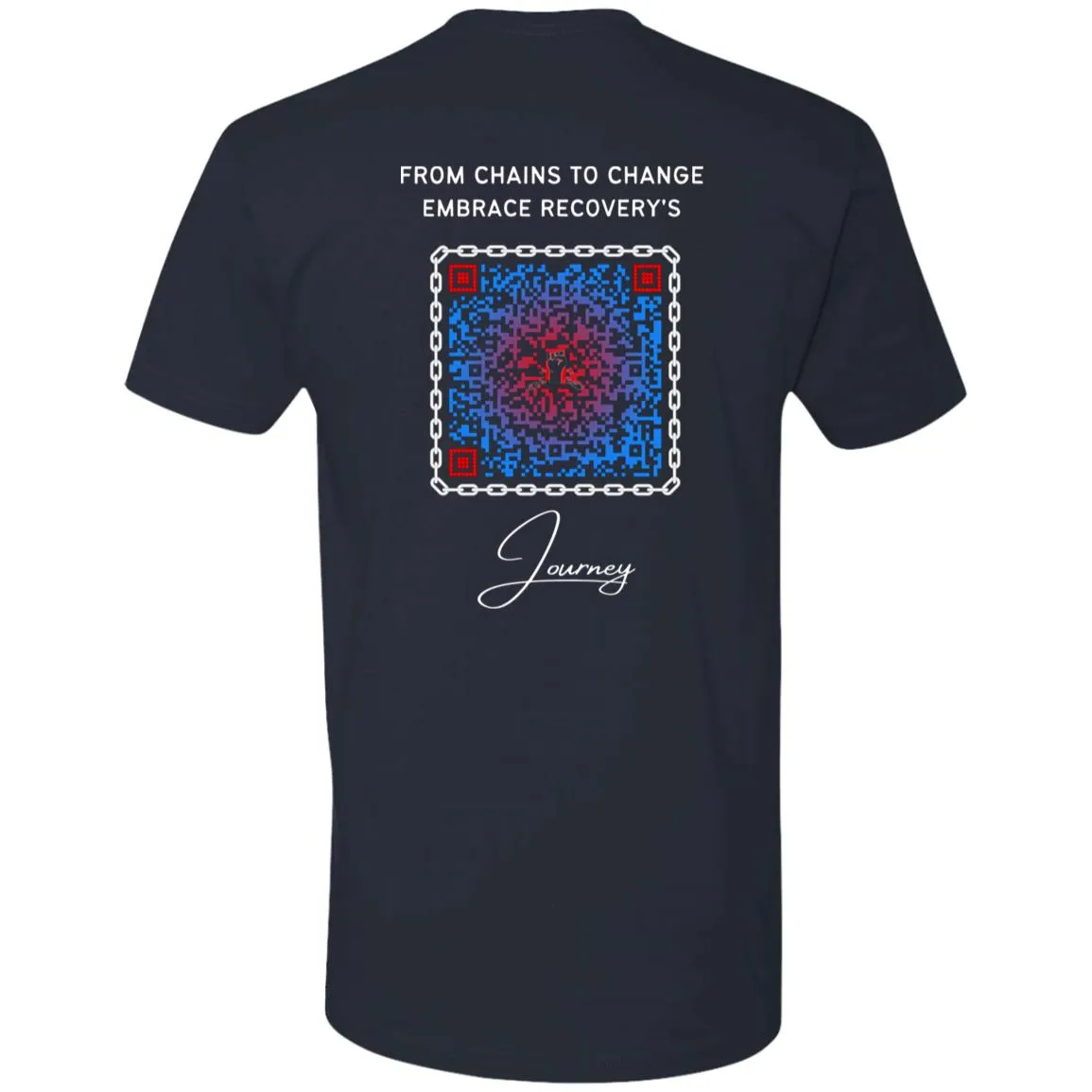 Embrace The Journey Short Sleeve Tee - Addiction Awareness