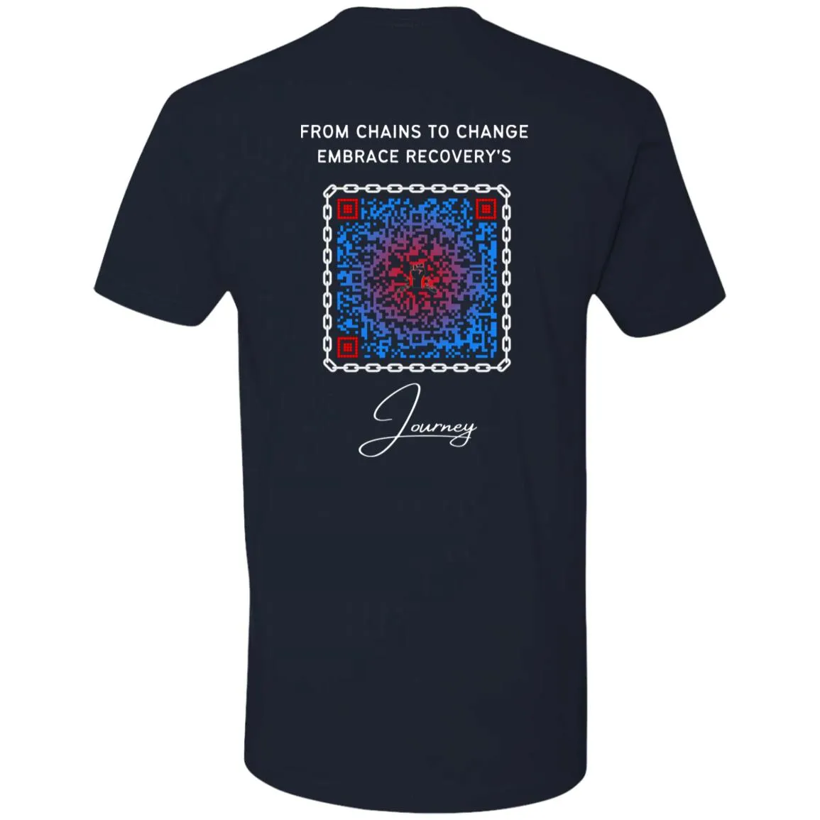 Embrace The Journey Short Sleeve Tee - Addiction Awareness
