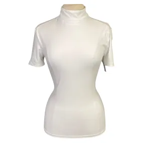 Equisite 'Valentina' Show Shirt in White - Women's XL