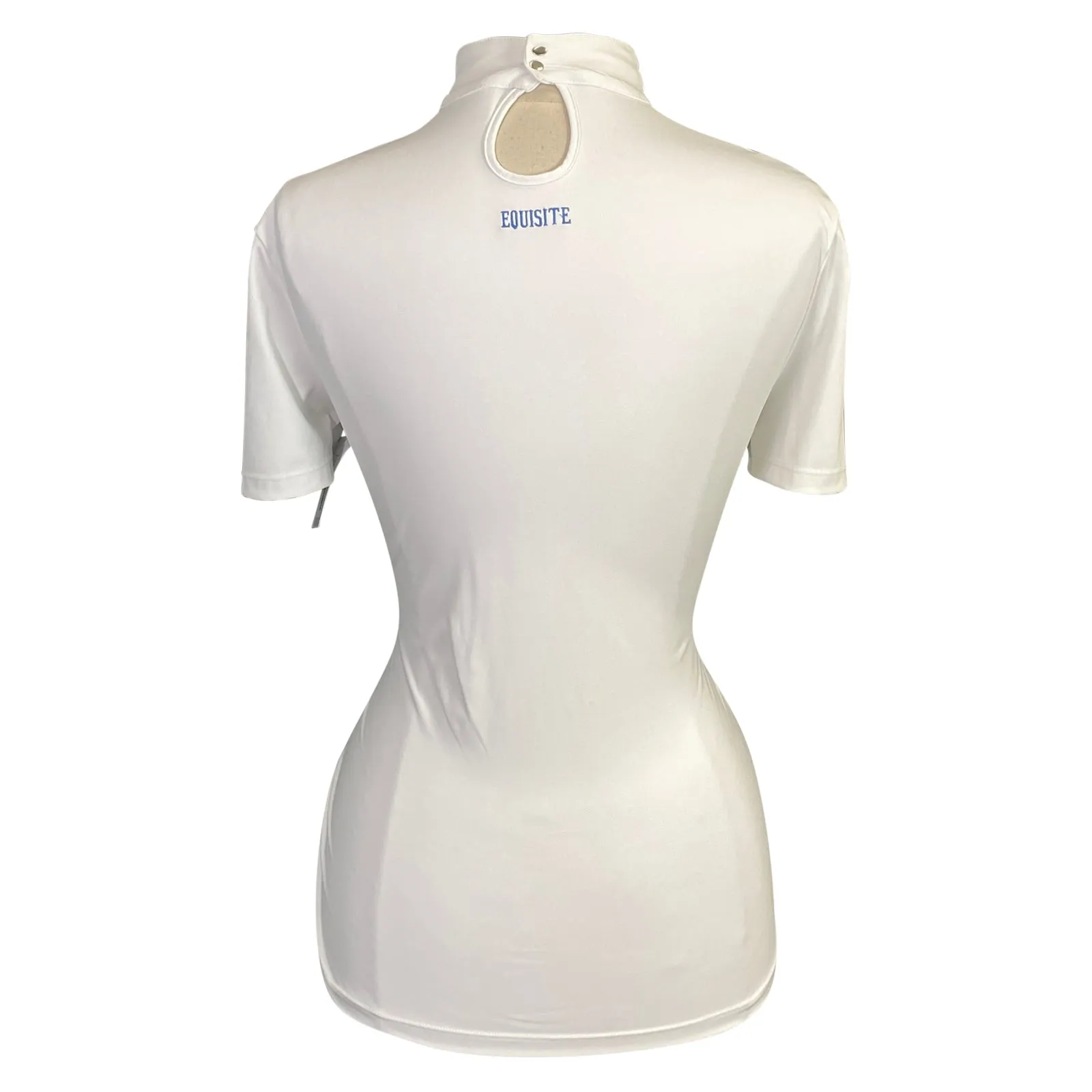 Equisite 'Valentina' Show Shirt in White - Women's XL
