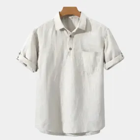 Essential Linen Shirt - Cross & Crown