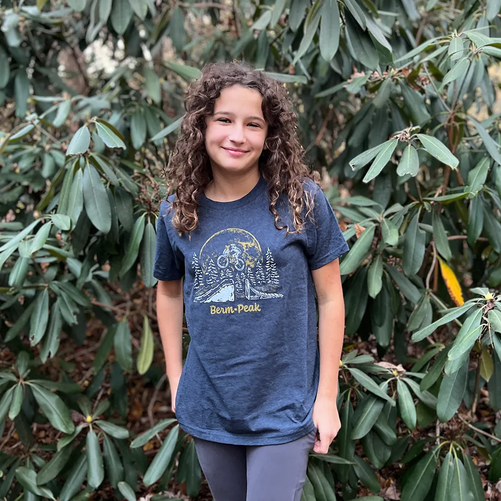 E.T - Youth Berm Peak Shirt (Heather Navy)