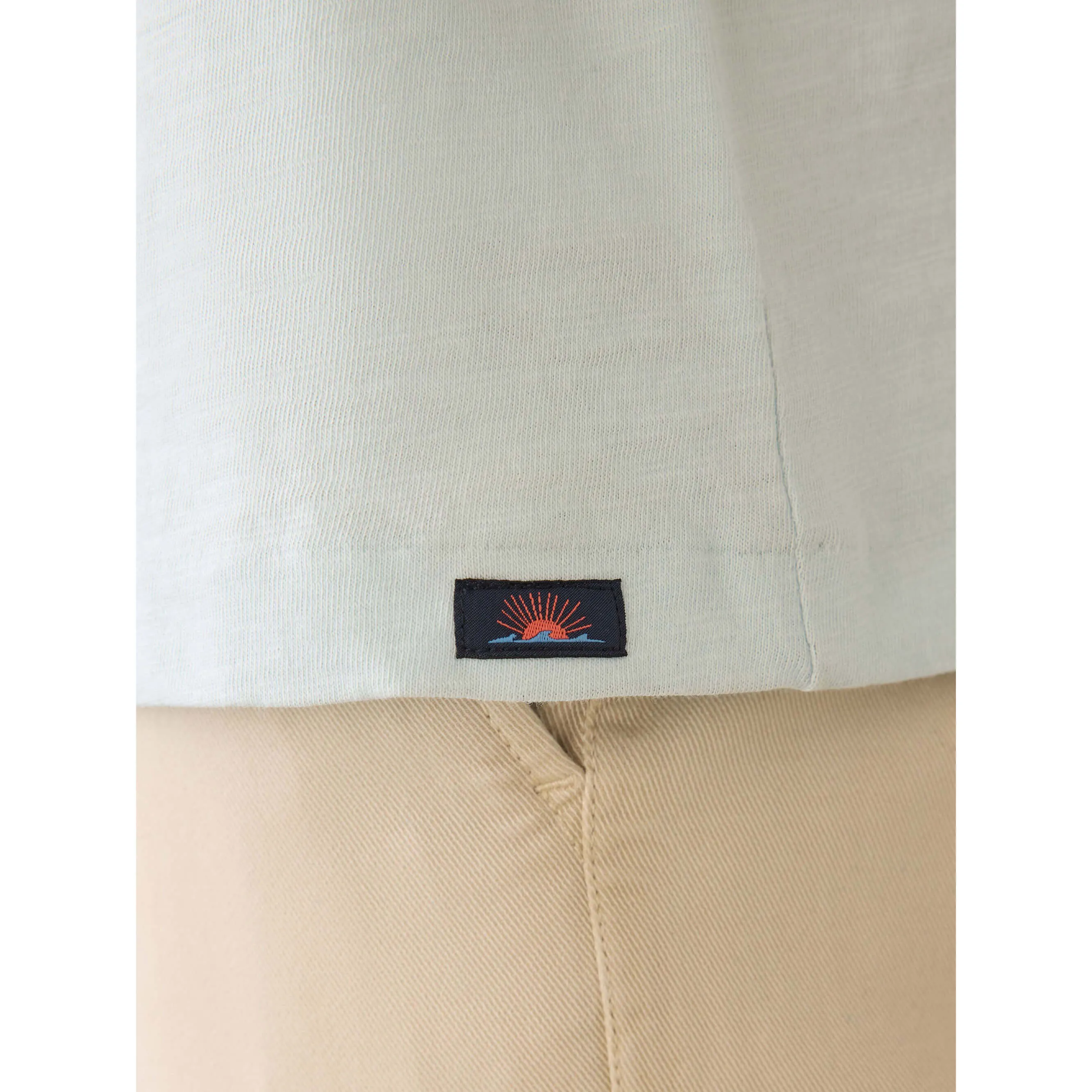 Faherty Sunwashed Pocket T-Shirt - Sky