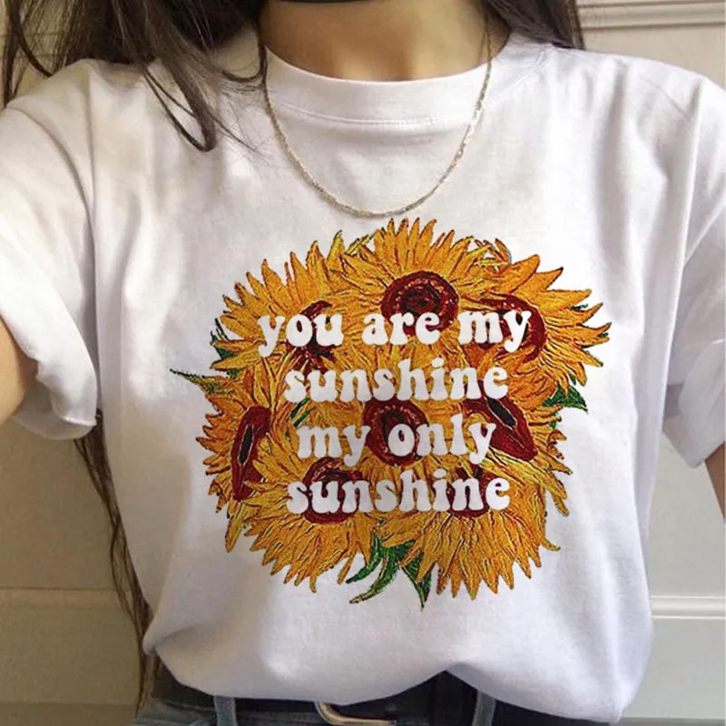 FashionSierra - 90s Vintage Tshirt Fashion Top Tees