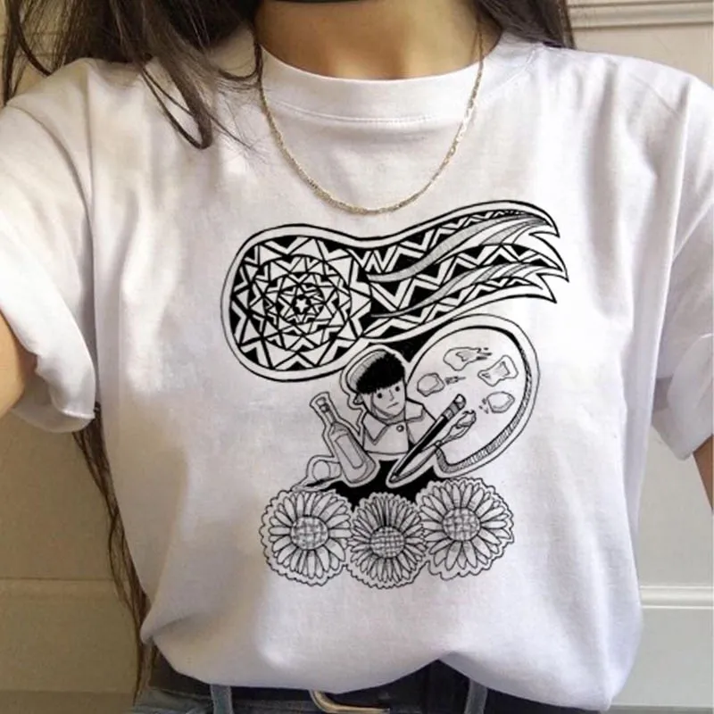 FashionSierra - 90s Vintage Tshirt Fashion Top Tees