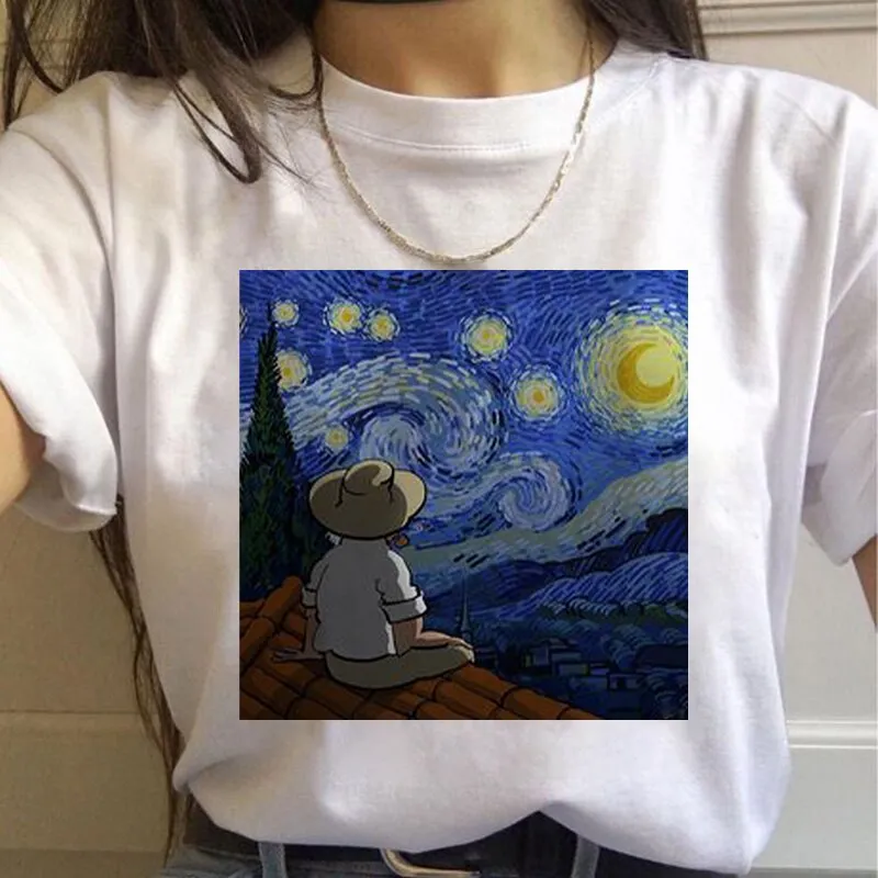 FashionSierra - 90s Vintage Tshirt Fashion Top Tees