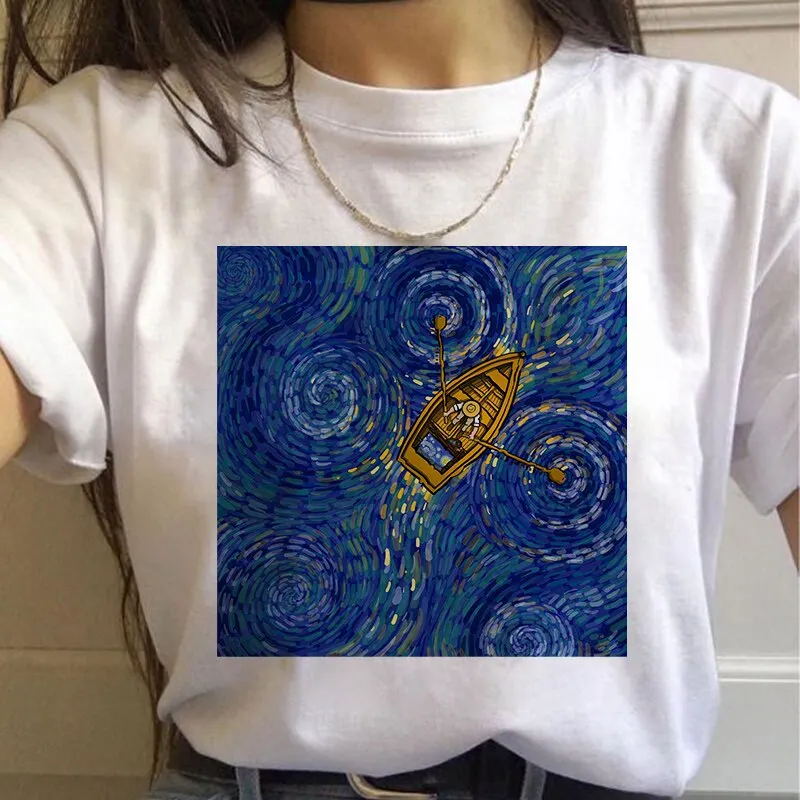 FashionSierra - 90s Vintage Tshirt Fashion Top Tees