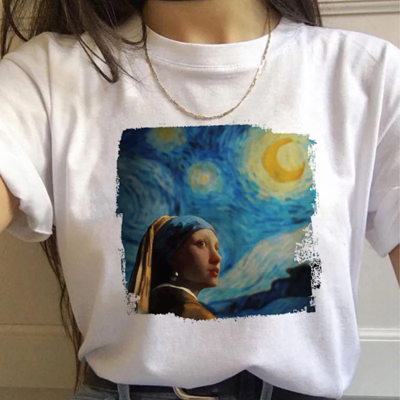 FashionSierra - 90s Vintage Tshirt Fashion Top Tees