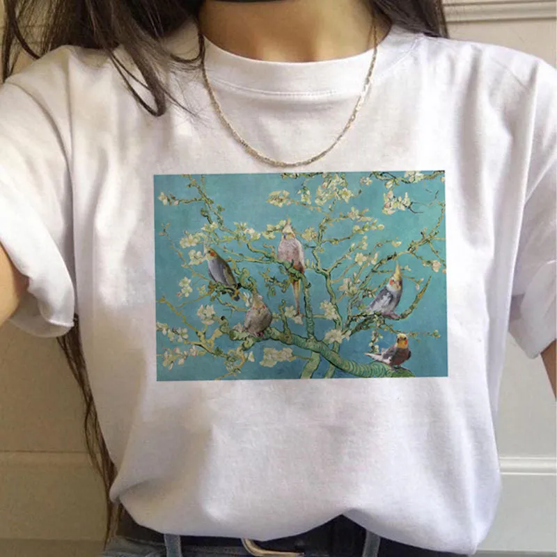 FashionSierra - 90s Vintage Tshirt Fashion Top Tees