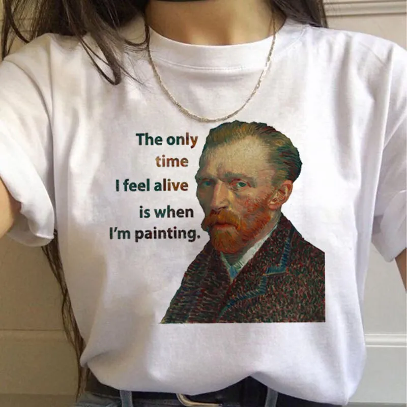 FashionSierra - 90s Vintage Tshirt Fashion Top Tees