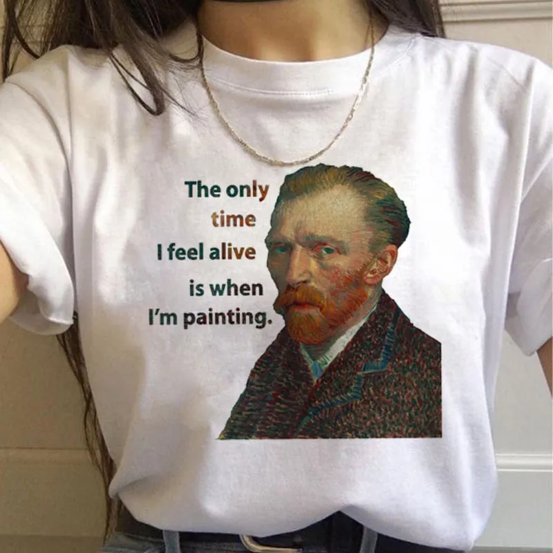 FashionSierra - 90s Vintage Tshirt Fashion Top Tees