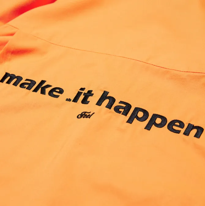 FEEL ENUFF (フィールイナフ) FEEL OXFORD SHIRTS / ORANGE
