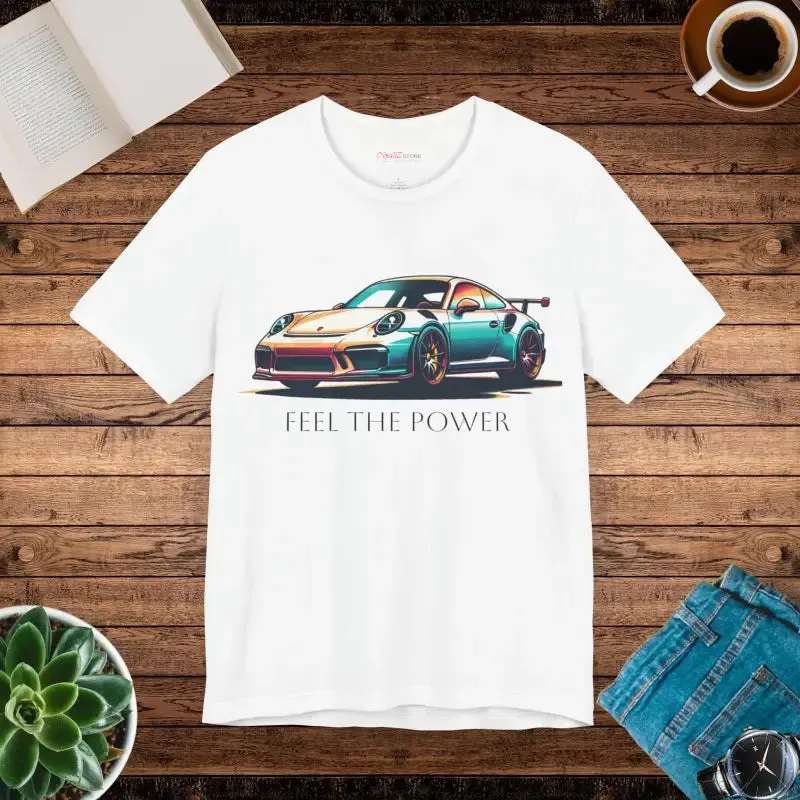 Feel the Poser Car Unisex Jersey Short Sleeve Tee