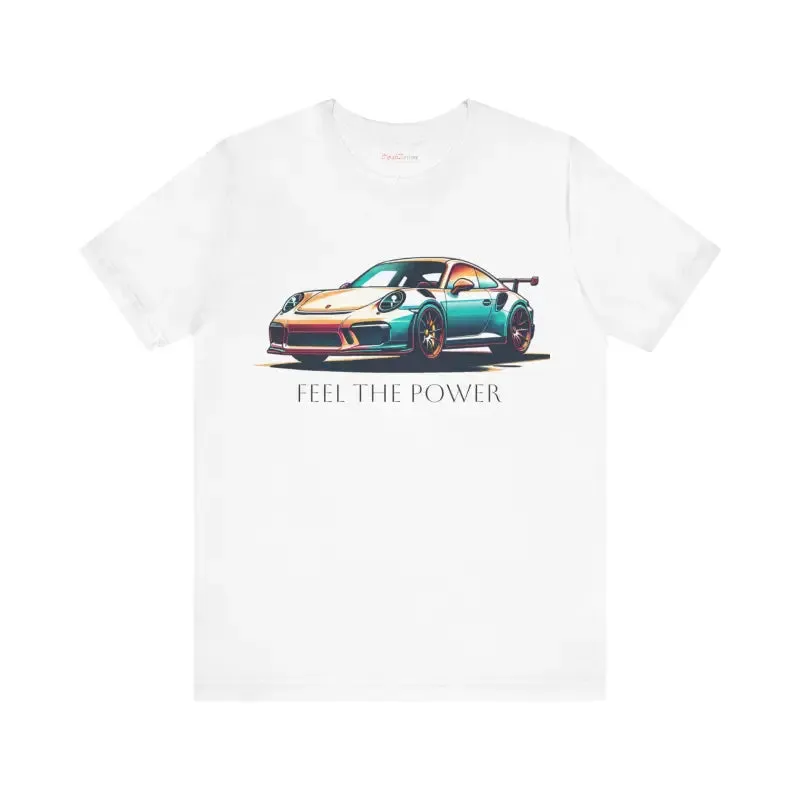 Feel the Poser Car Unisex Jersey Short Sleeve Tee