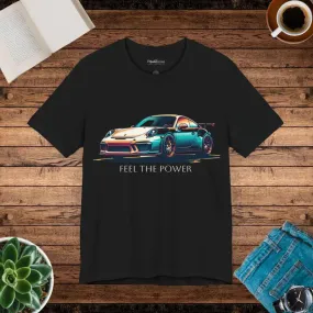 Feel the Poser Car Unisex Jersey Short Sleeve Tee