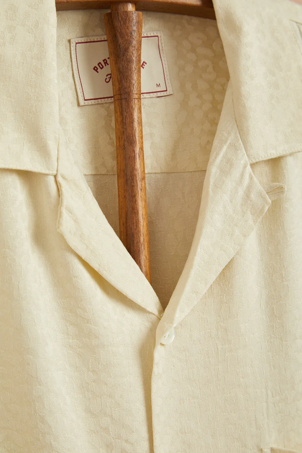 Finger Print Shirt Off White