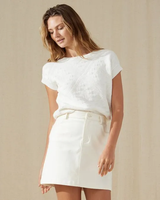 Flag and Anthem Sabina Knit Tee