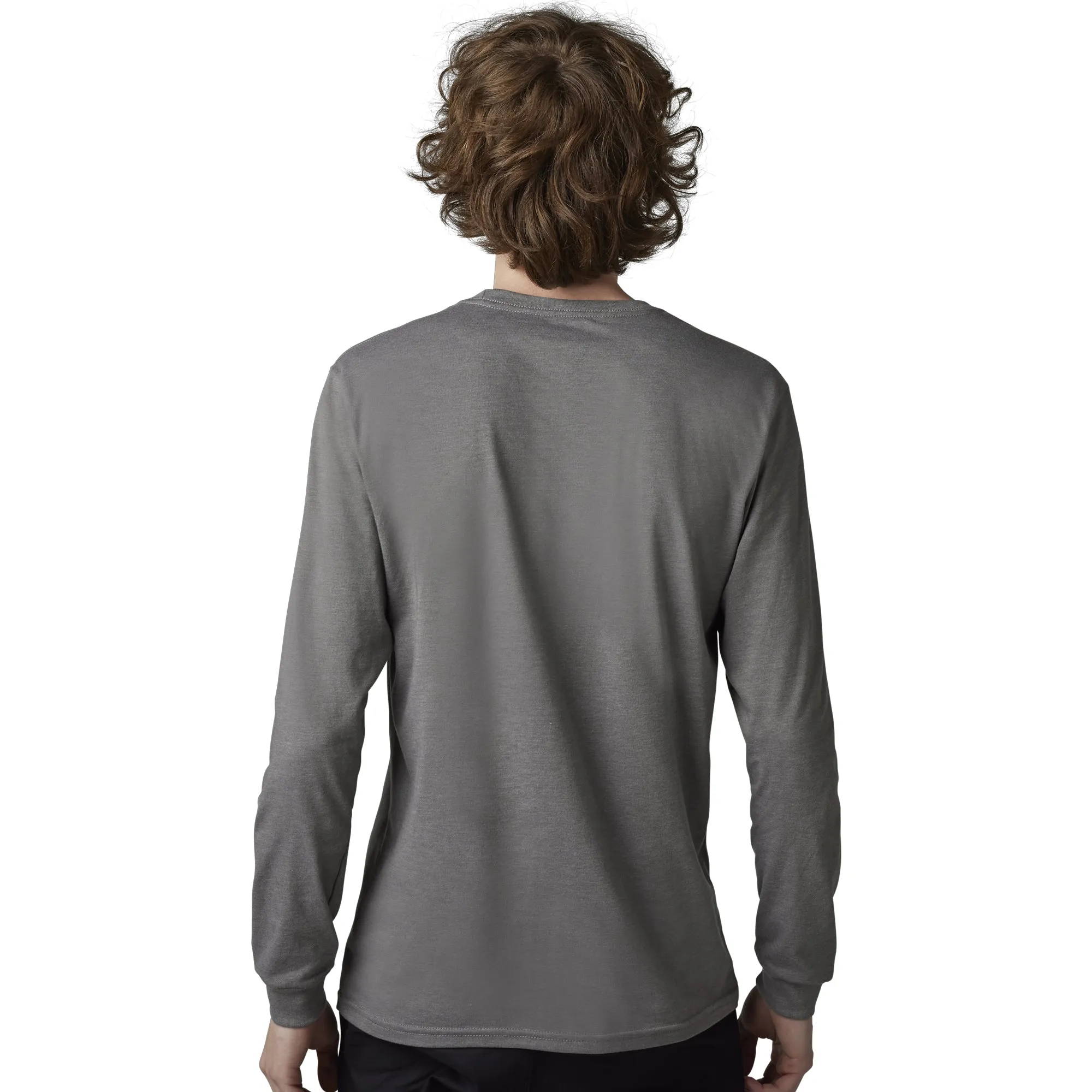 Fox Racing Kawasaki LS Prem Tee T-Shirt Heather Graphite Grey