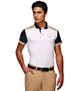 George H Morris Men's Reserve Short Sleeve Polo Sport Shirt