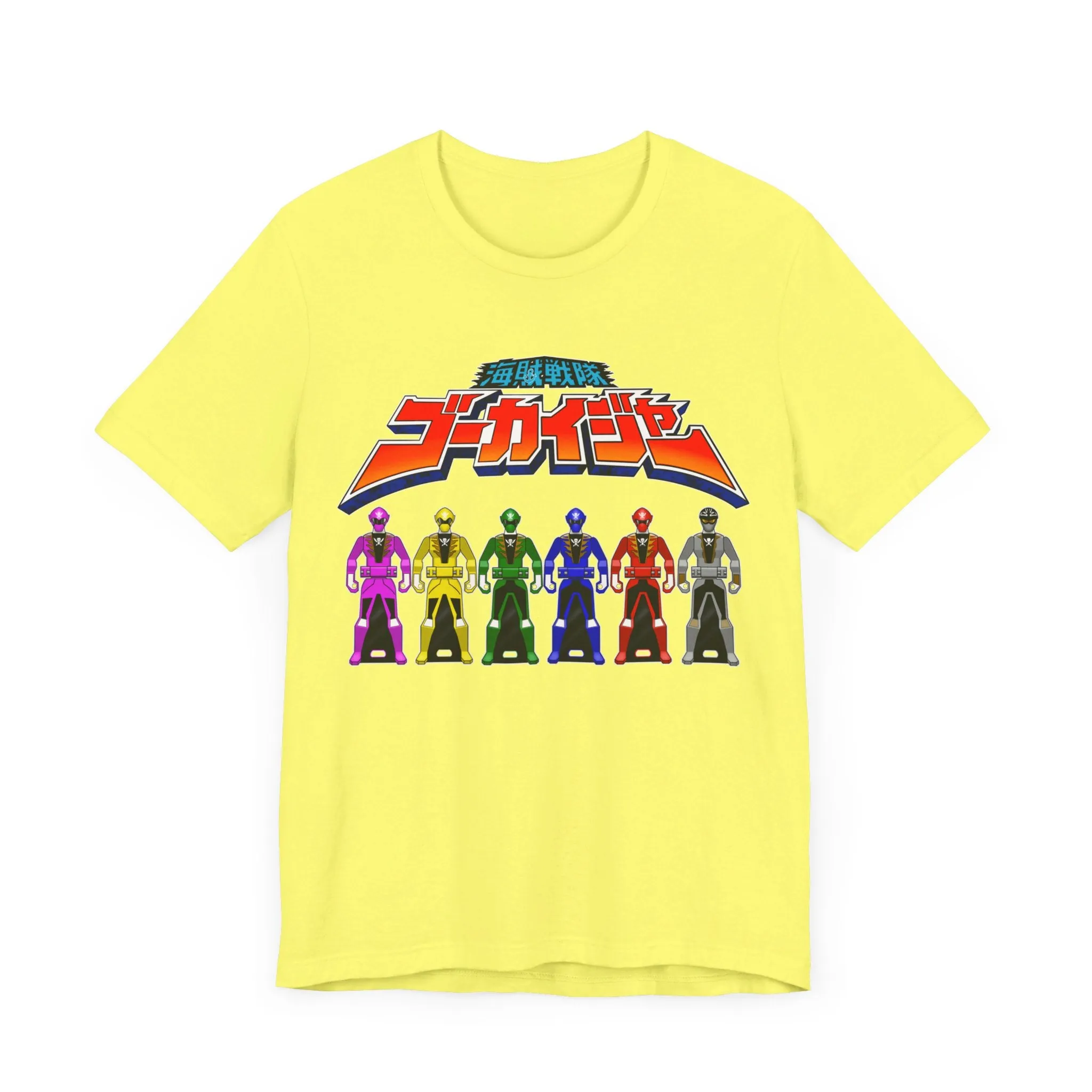 Gokaiger Ranger Keys Super Sentai T Shirt Custom Graphic Art Cosplay Shirts Power Rangers Retro Vintage 90s Tee