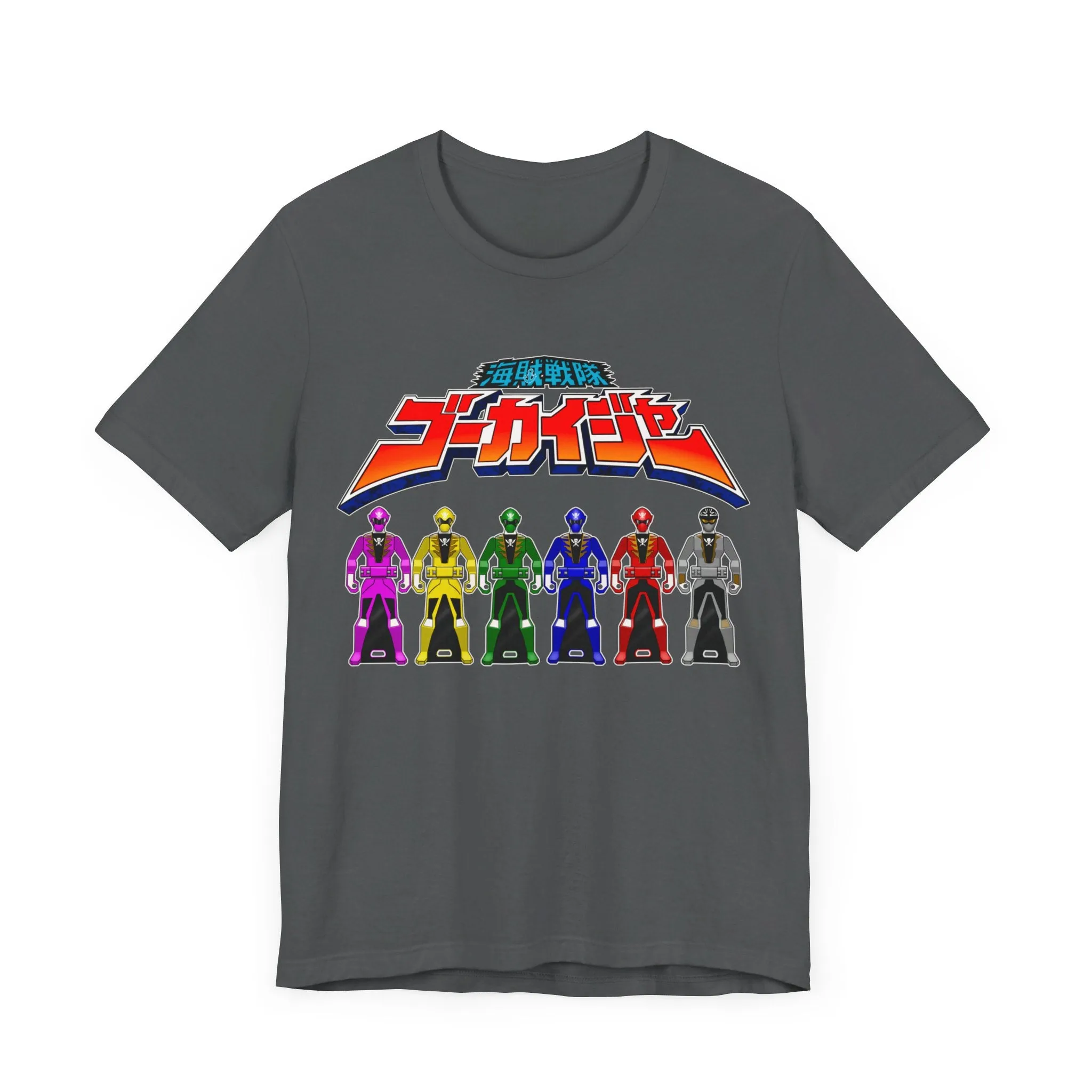 Gokaiger Ranger Keys Super Sentai T Shirt Custom Graphic Art Cosplay Shirts Power Rangers Retro Vintage 90s Tee
