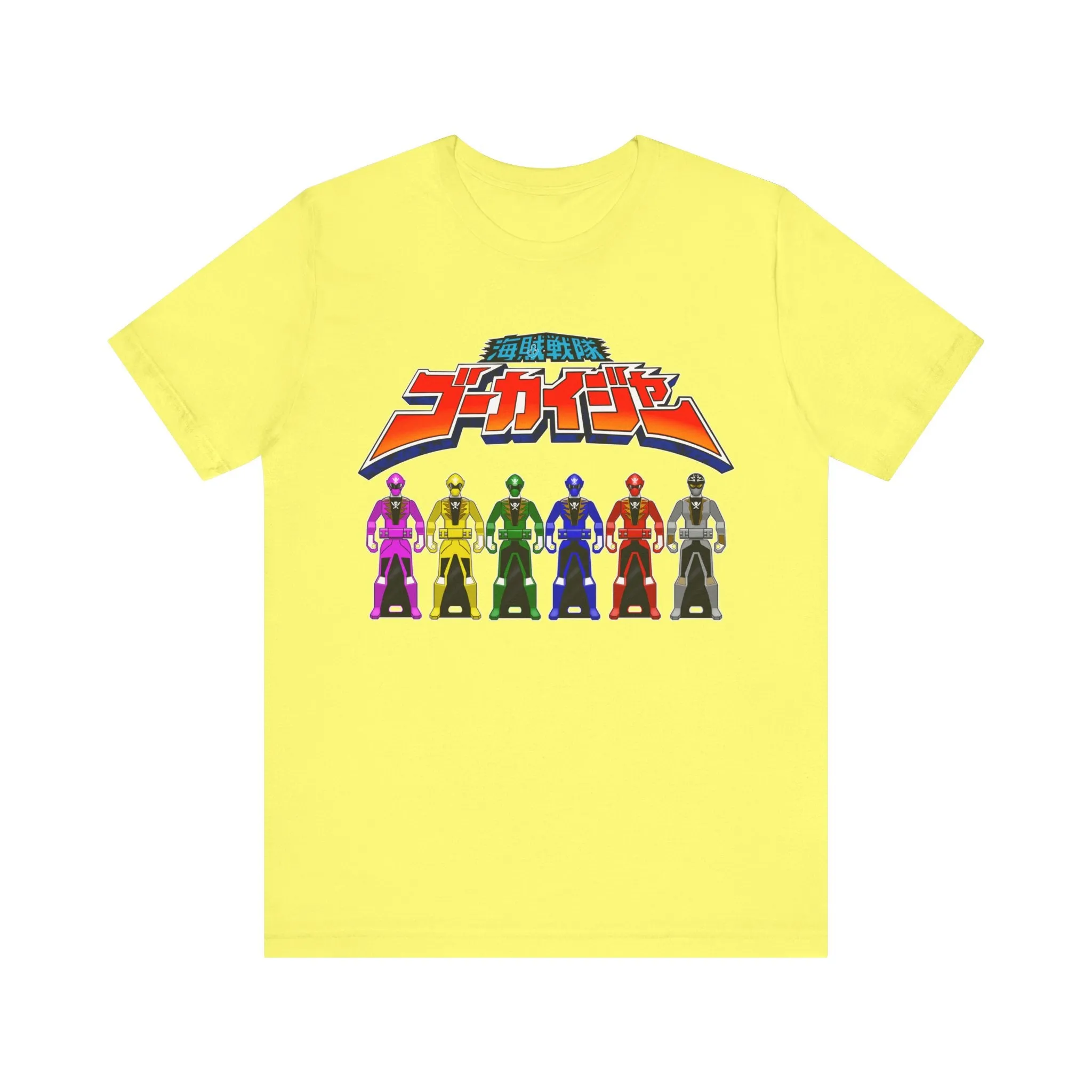 Gokaiger Ranger Keys Super Sentai T Shirt Custom Graphic Art Cosplay Shirts Power Rangers Retro Vintage 90s Tee