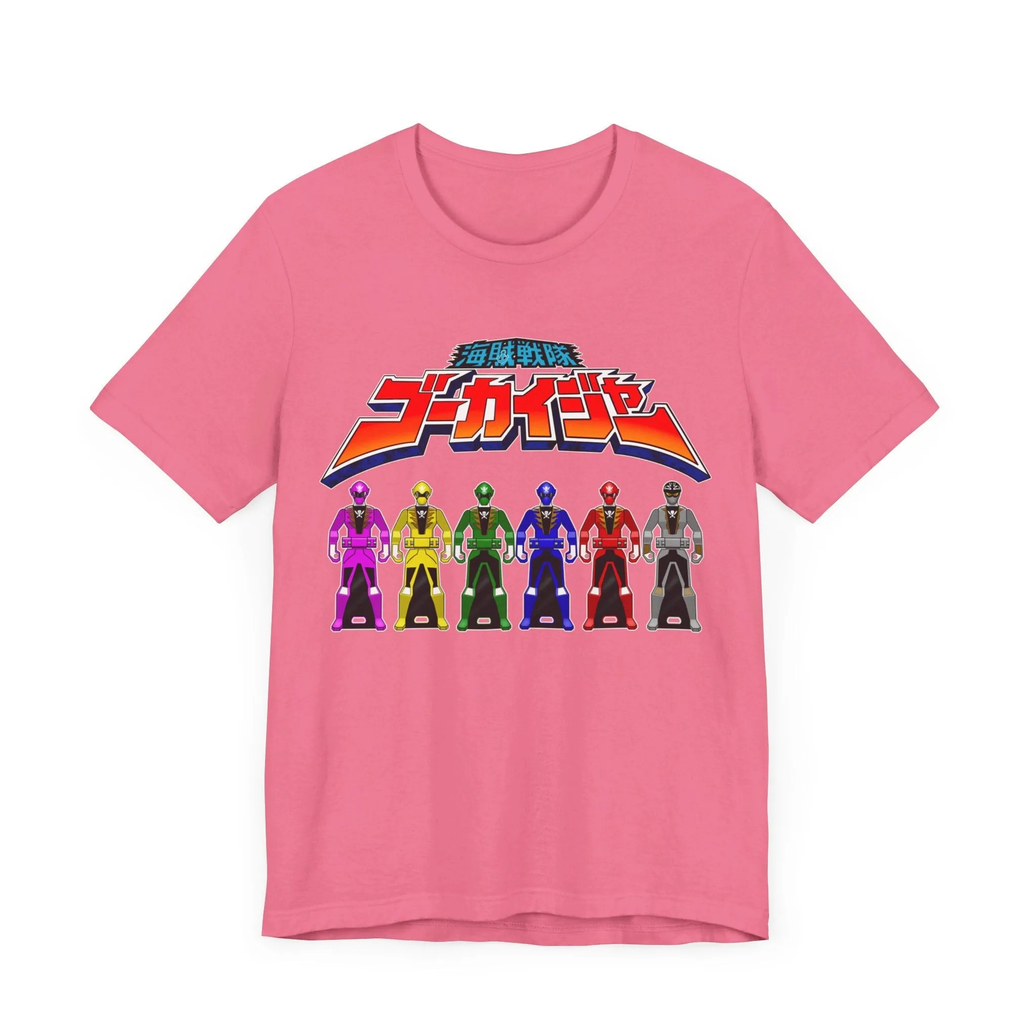 Gokaiger Ranger Keys Super Sentai T Shirt Custom Graphic Art Cosplay Shirts Power Rangers Retro Vintage 90s Tee