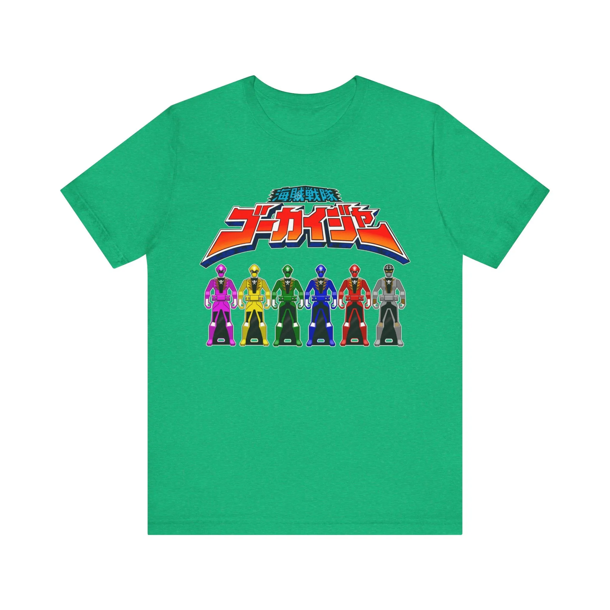 Gokaiger Ranger Keys Super Sentai T Shirt Custom Graphic Art Cosplay Shirts Power Rangers Retro Vintage 90s Tee