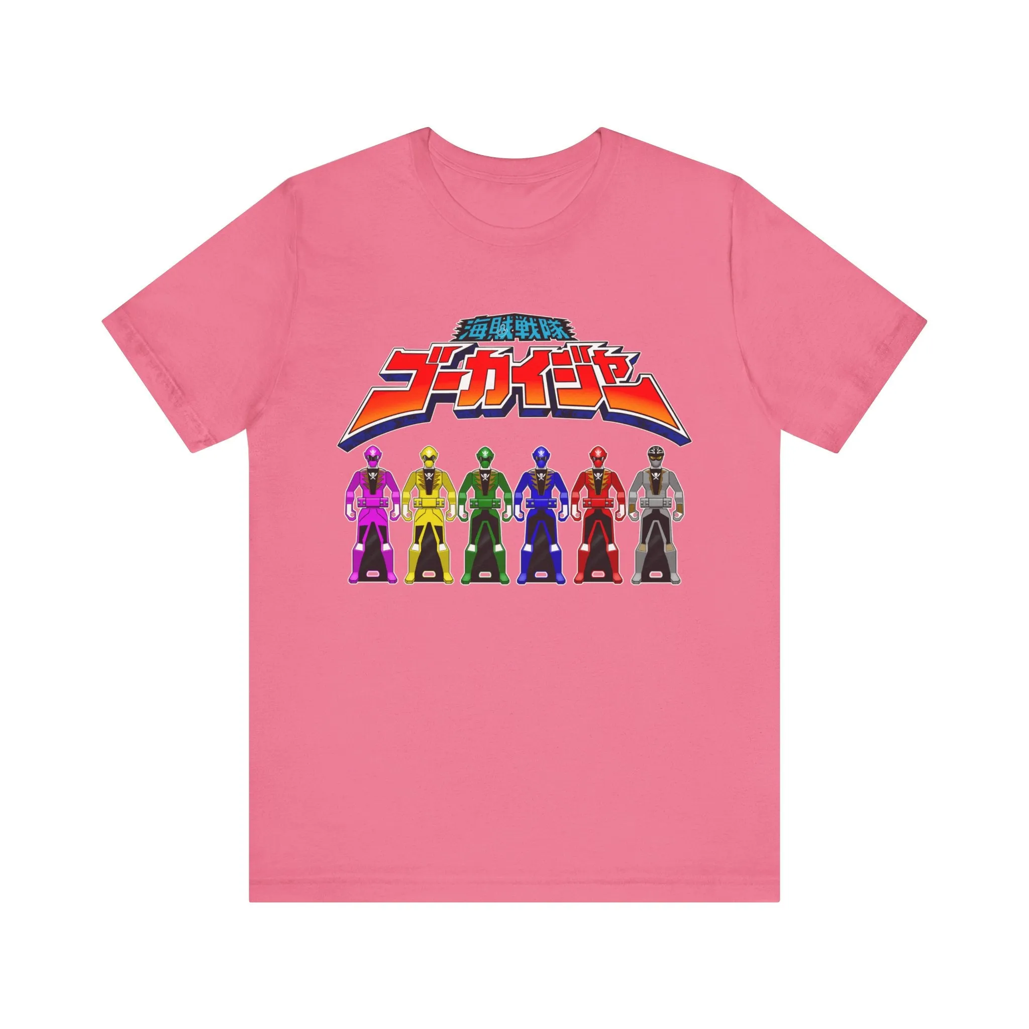 Gokaiger Ranger Keys Super Sentai T Shirt Custom Graphic Art Cosplay Shirts Power Rangers Retro Vintage 90s Tee