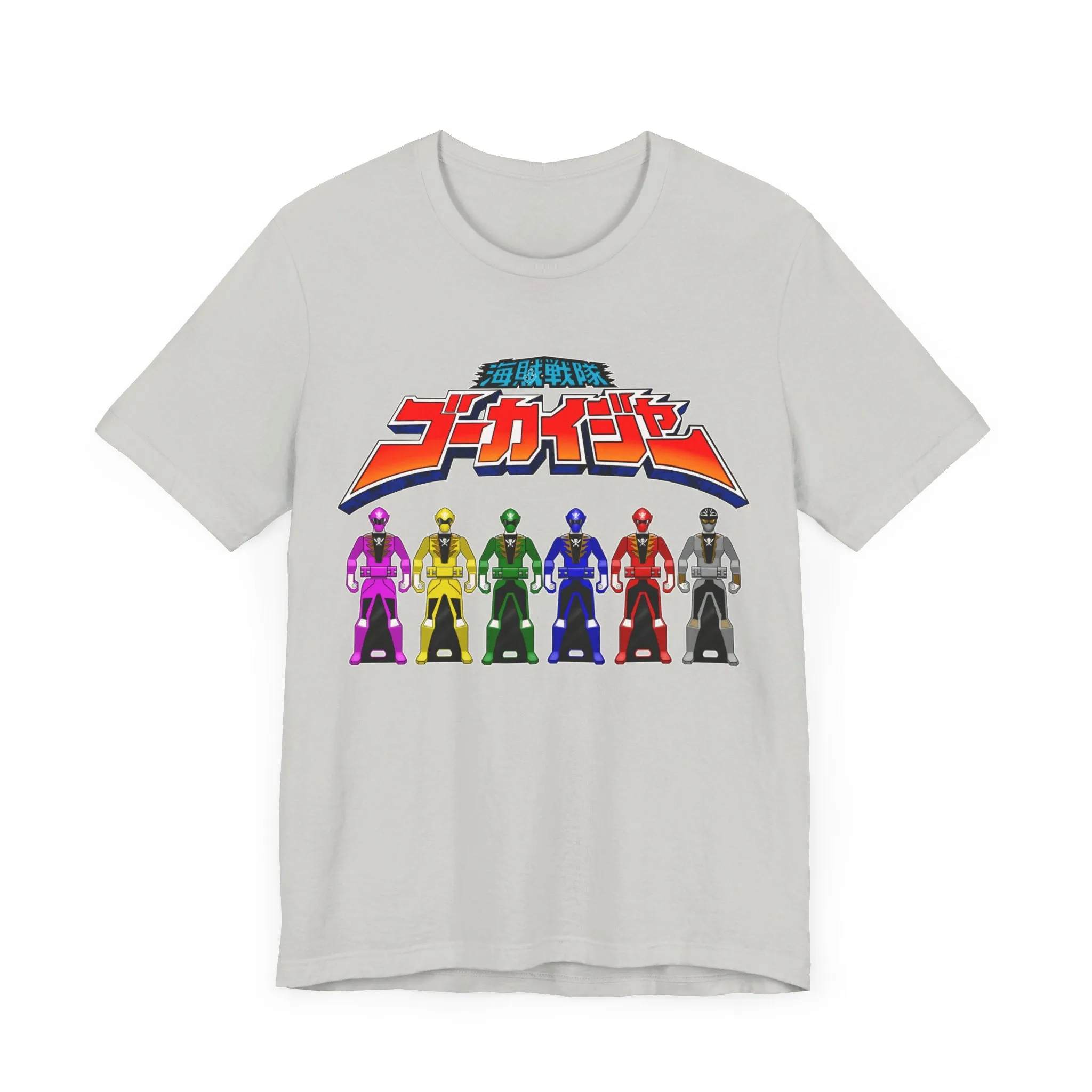 Gokaiger Ranger Keys Super Sentai T Shirt Custom Graphic Art Cosplay Shirts Power Rangers Retro Vintage 90s Tee