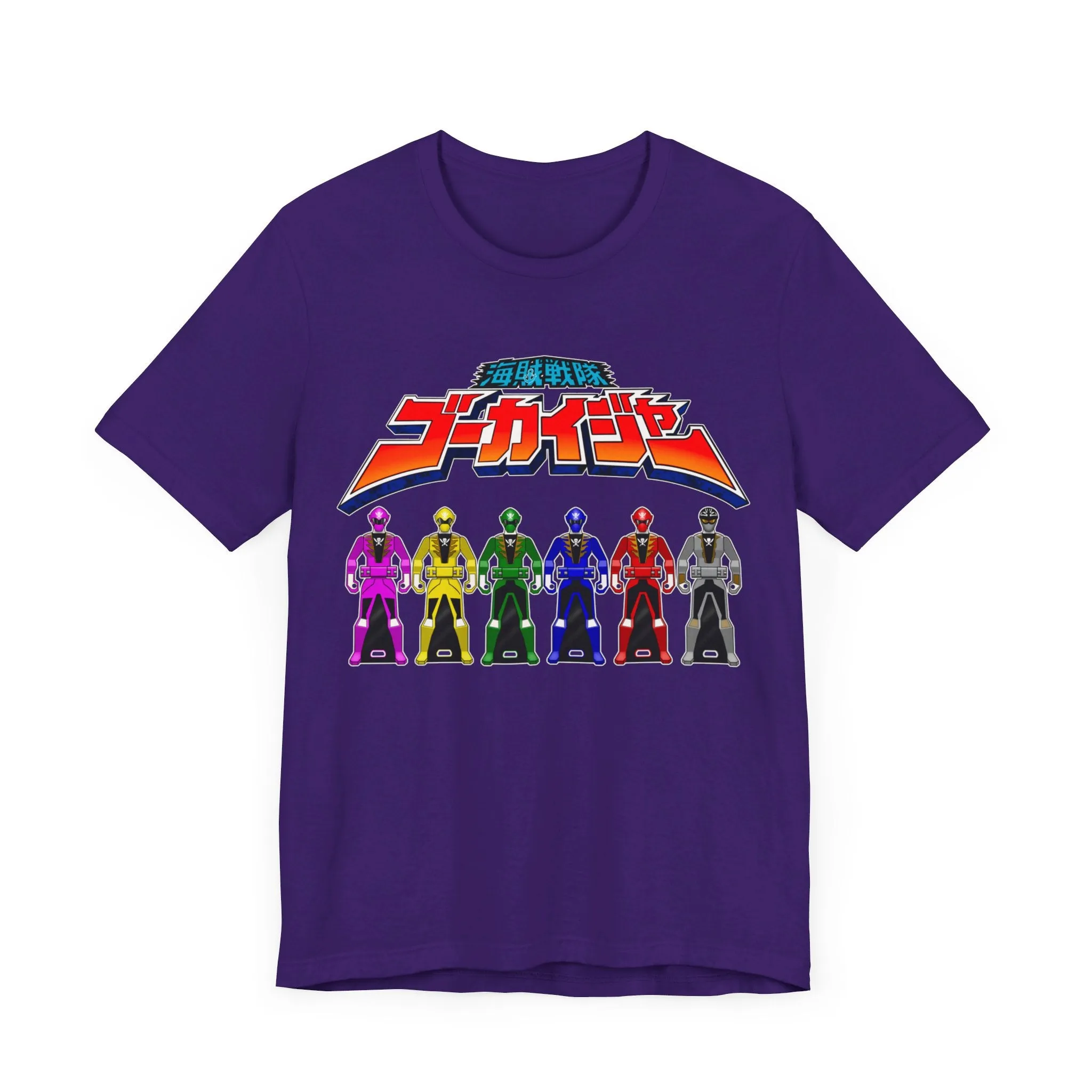 Gokaiger Ranger Keys Super Sentai T Shirt Custom Graphic Art Cosplay Shirts Power Rangers Retro Vintage 90s Tee