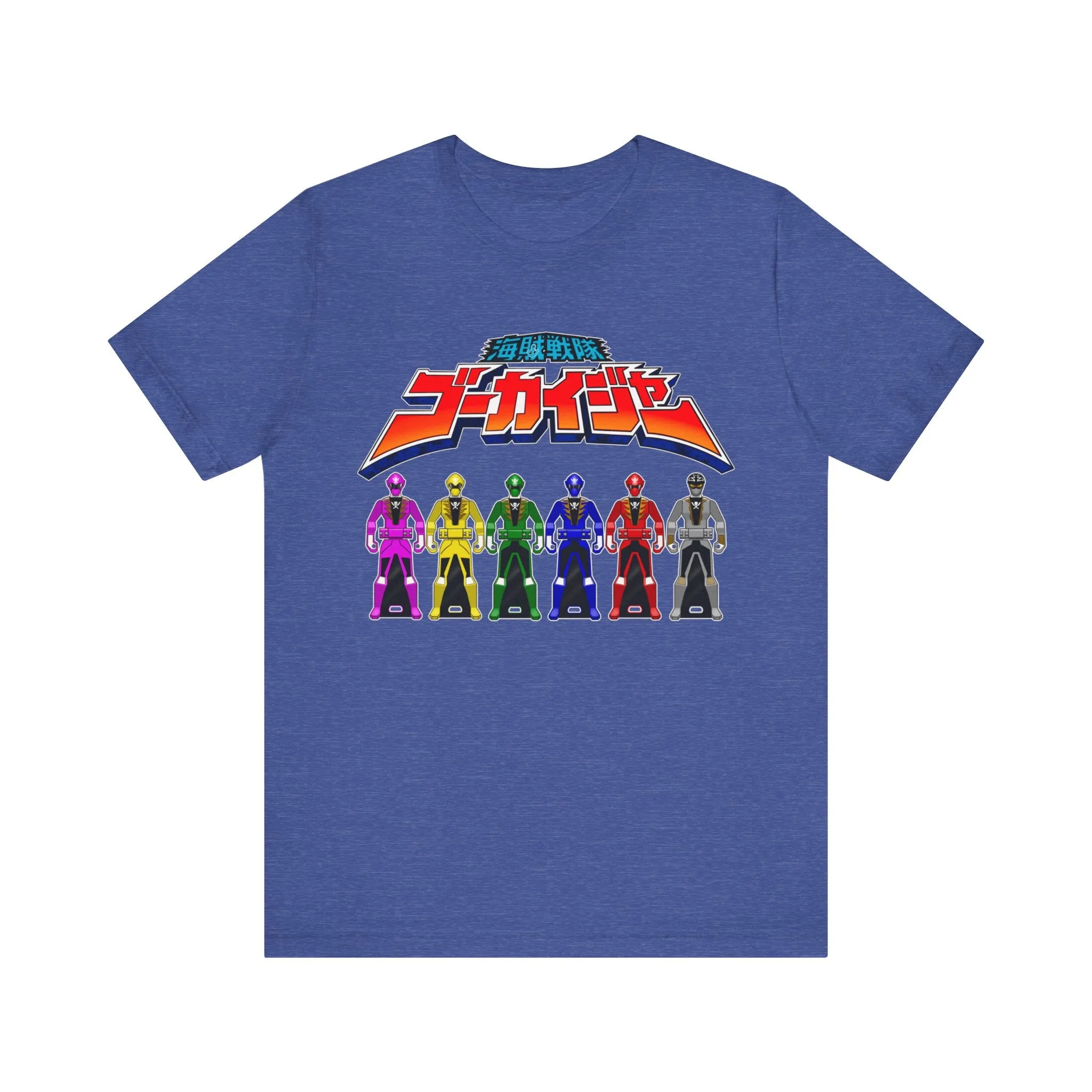 Gokaiger Ranger Keys Super Sentai T Shirt Custom Graphic Art Cosplay Shirts Power Rangers Retro Vintage 90s Tee