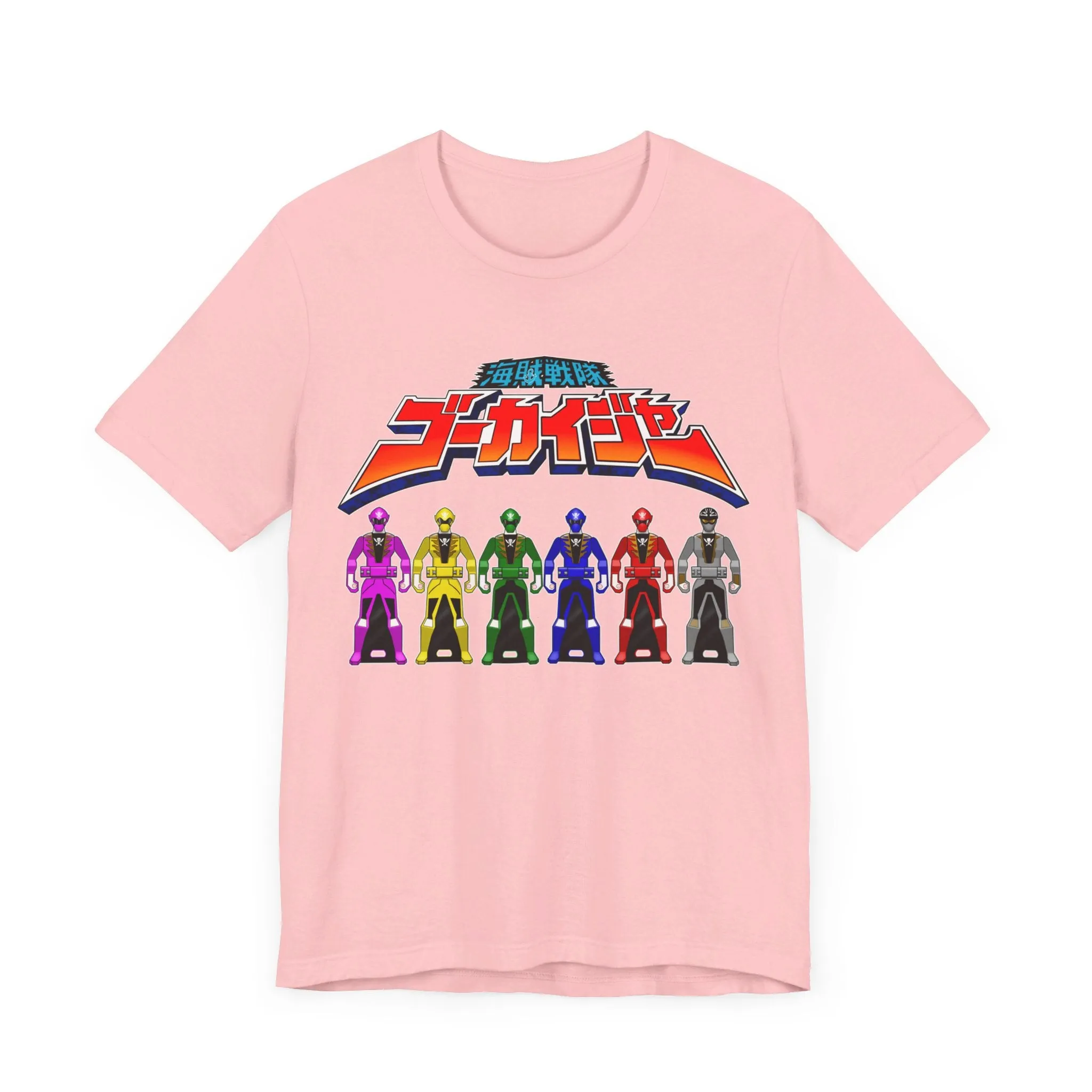 Gokaiger Ranger Keys Super Sentai T Shirt Custom Graphic Art Cosplay Shirts Power Rangers Retro Vintage 90s Tee