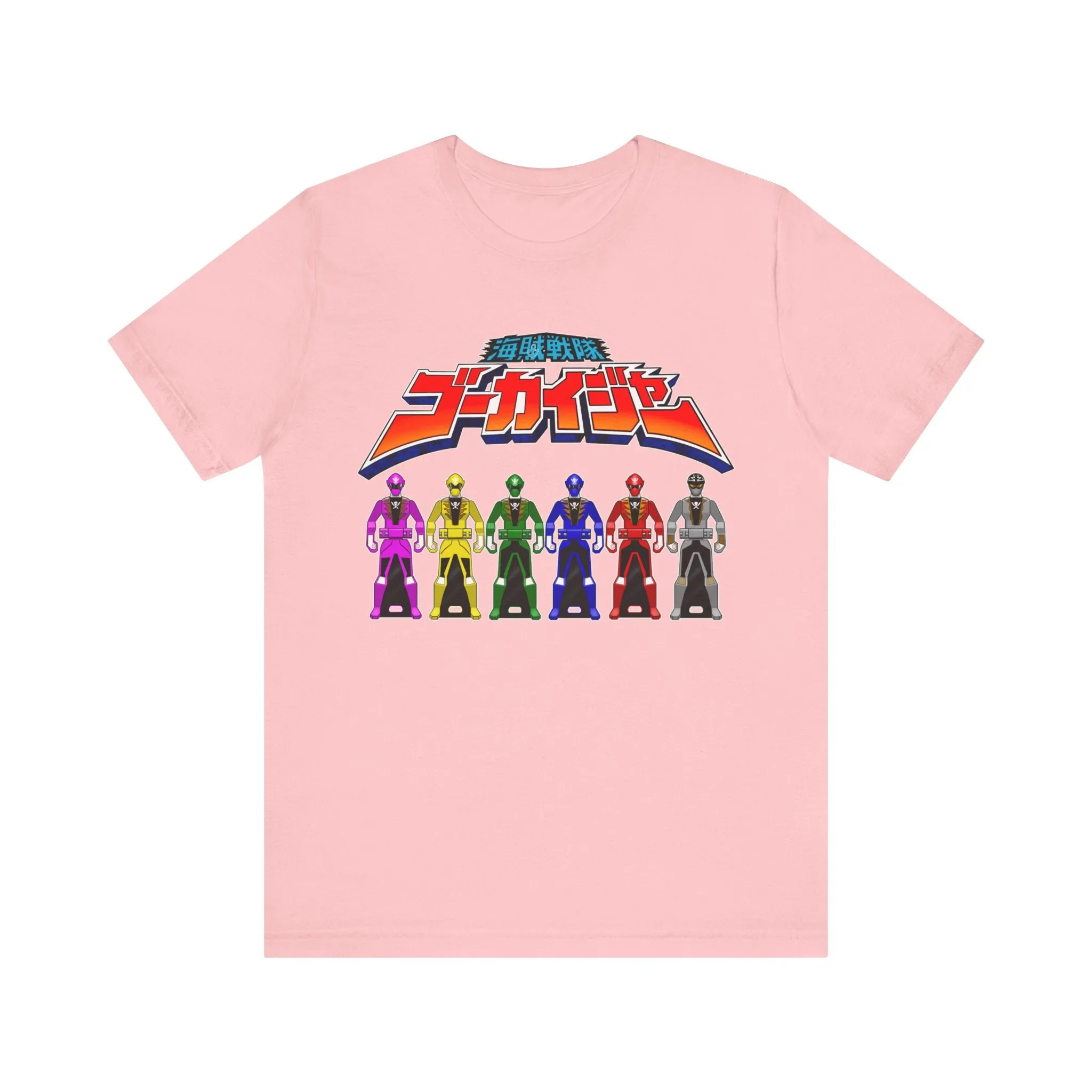 Gokaiger Ranger Keys Super Sentai T Shirt Custom Graphic Art Cosplay Shirts Power Rangers Retro Vintage 90s Tee