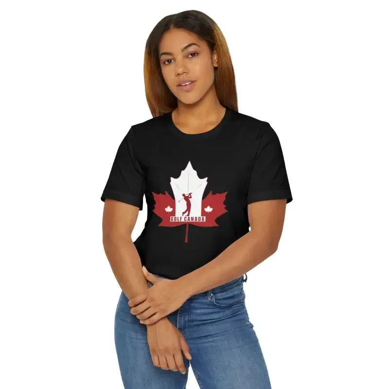 Golf Canada Unisex Jersey Tee Canada Day Celebrations