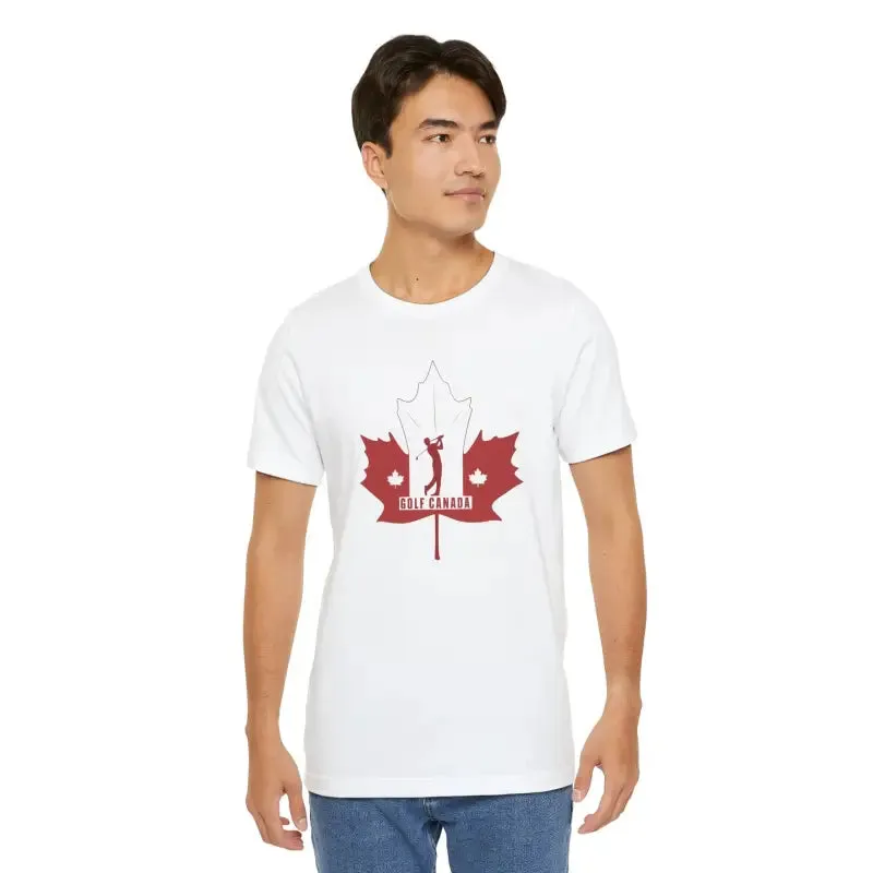 Golf Canada Unisex Jersey Tee Canada Day Celebrations
