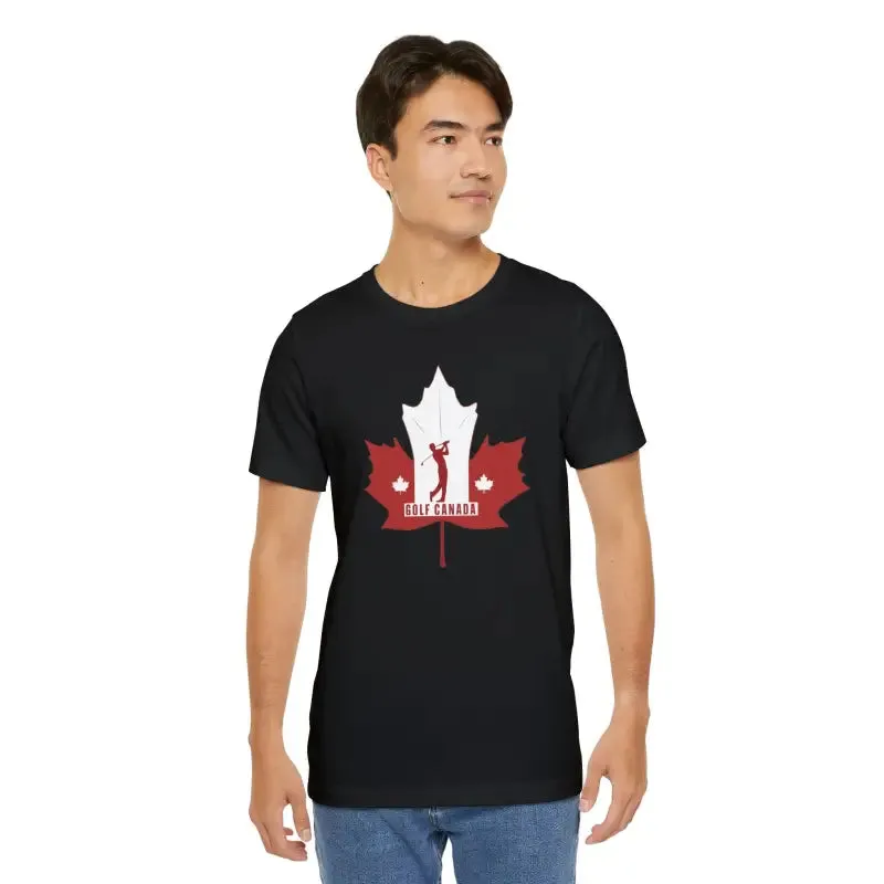 Golf Canada Unisex Jersey Tee Canada Day Celebrations