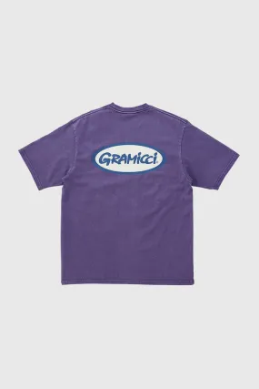 Gramicci Oval Tee - Purple Pigment