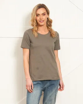 HAMILTON TEE - ASH GREEN
