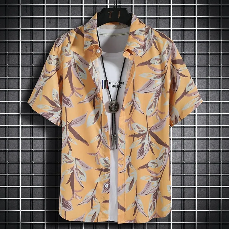 Hawaiian beach floral Shirts