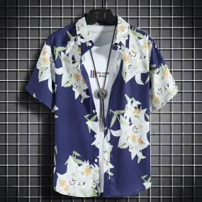 Hawaiian beach floral Shirts