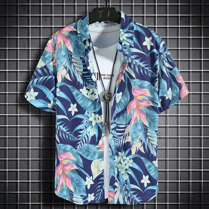Hawaiian beach floral Shirts