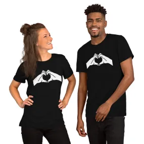 Heart Hands Short-Sleeve Unisex T-Shirt