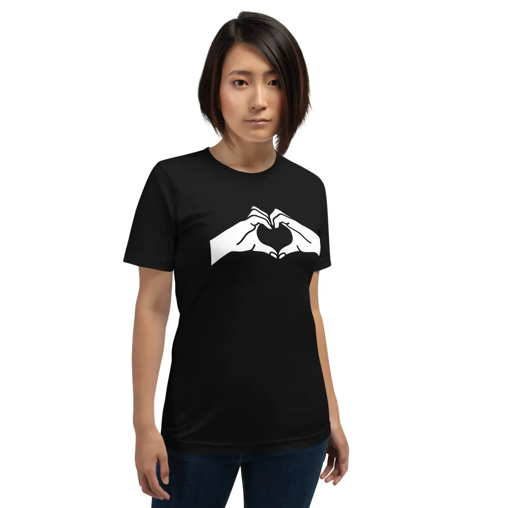 Heart Hands Short-Sleeve Unisex T-Shirt