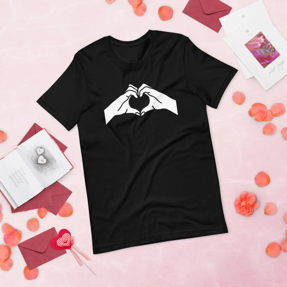 Heart Hands Short-Sleeve Unisex T-Shirt