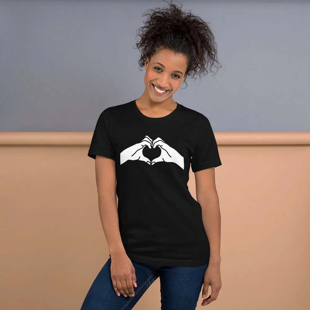 Heart Hands Short-Sleeve Unisex T-Shirt